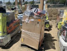 Pallet of Misc Power Tools, Including Leaf Blower,