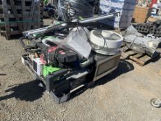 Pallet of Misc Items, Including Microwave,