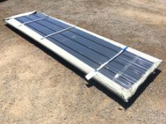 (50) Unused SKLP 12ft x 3ft Galvalume Steel Siding