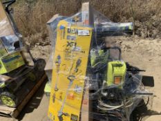 Pallet of Misc Power Tools, Including Chain Saw,