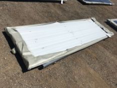 (50) Unused SKLP 10ft x 3ft Galvalume Steel Siding