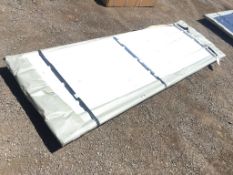 (50) Unused SKLP 10ft x 3ft Galvalume Steel Siding