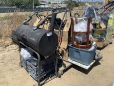 Pallet of Misc Household Items, Including Grill,