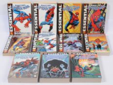Marvel Comics, The Amazing Spider-man, Essential Editions Trade Paperback Graphic Novels.  Althou...