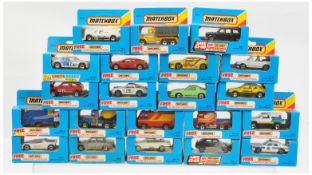 Matchbox Superfast MB Series Mixed Group to include MB3 Porsche Turbo - white "Boss" tampo; MB34 ...