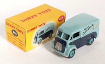 Dinky Toys 260 Morris Commercial "Have A Capstan" Van - Two-Tone blue with silver trim, mid-blue ...