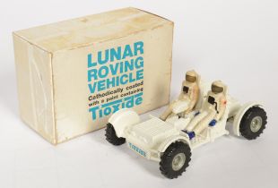 Dinky Toys 355 RARE Promotional Issue "Tioxide" Lunar Roving Vehicle - White with cast hubs and 2...