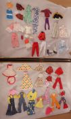 Palitoy and Topper, a collection of Pippa, Dawn and other vintage fashion doll clo…