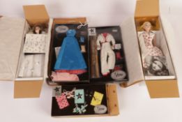 Ashton-Drake Galleries Gene Dolls and Outfits, within boxes (slight edge wear) wit…