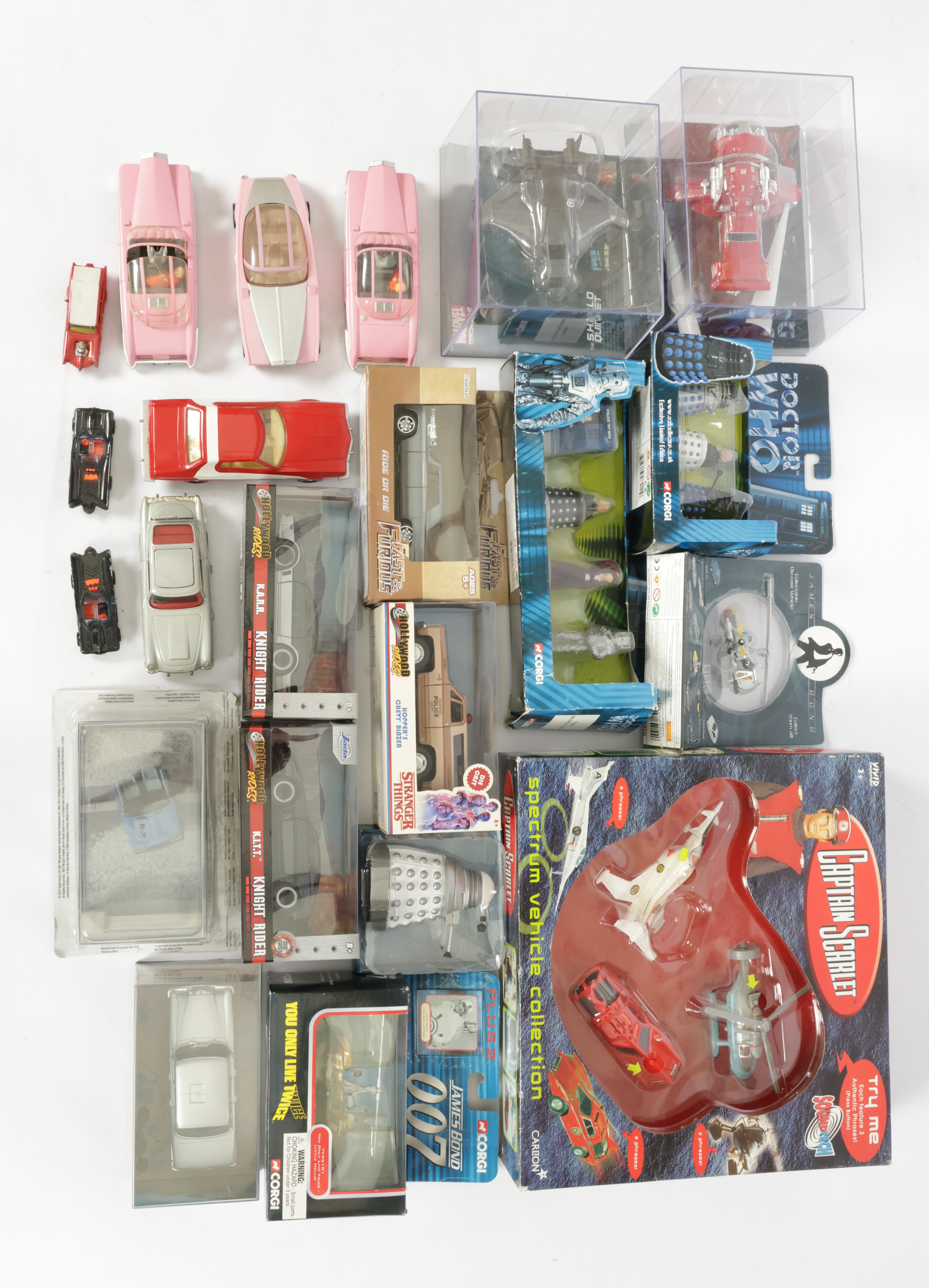 Jada, Corgi, Vivid Imaginations and similar TV & Film related diecast ...