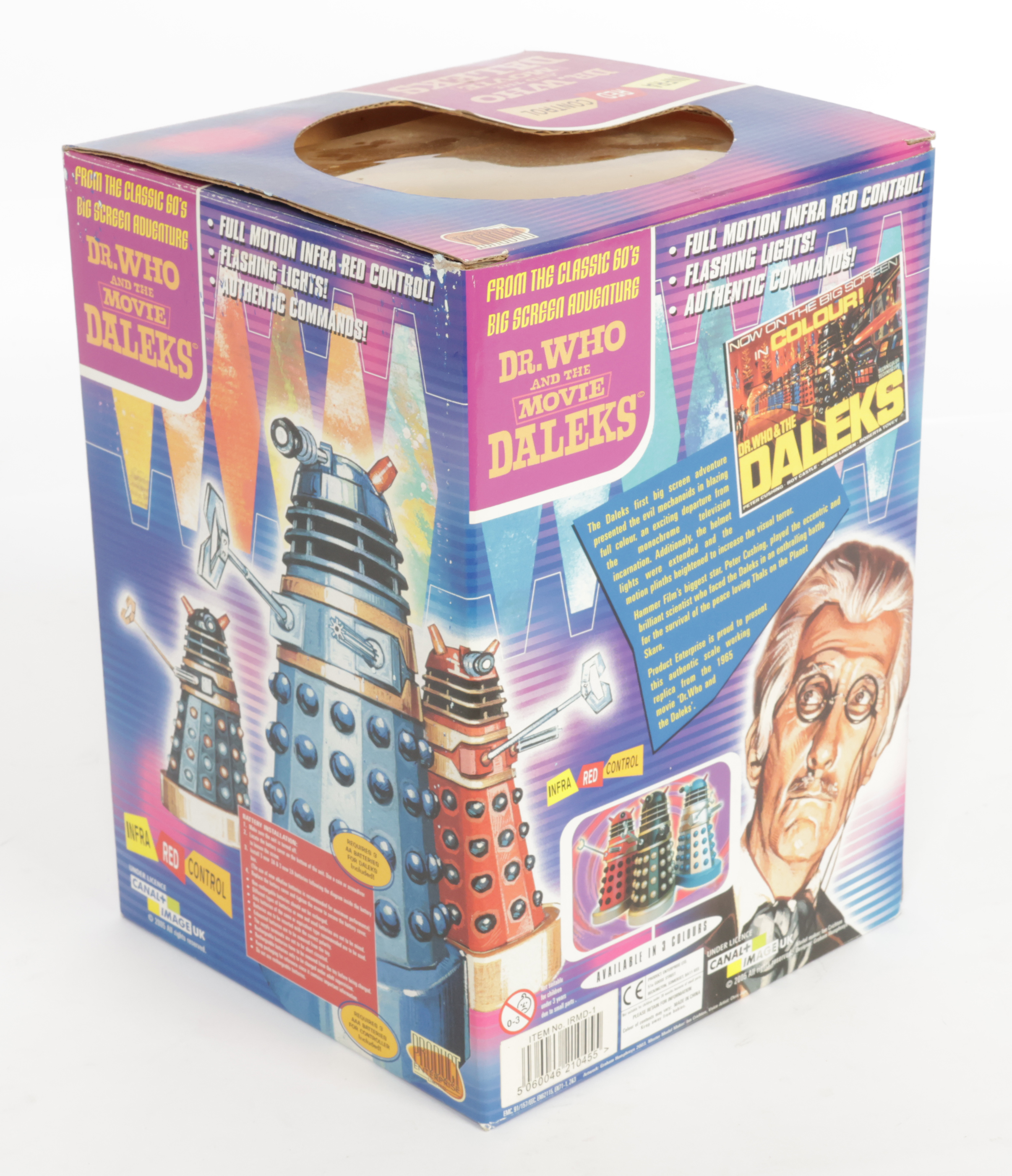 Product Enterprise Doctor Who Dr. Who and the Movie Daleks red Dalek ...