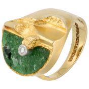 Lapponia 'Quebec' 18K Yellow gold ring by Björn Weckström