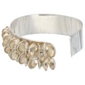 Sterling silver shell bracelet by Peter Von Post