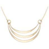 Hans Hansen 14K Yellow gold necklace by Bent Gabrielsen