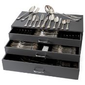 Christofle cutlery set (142), model Marly, Paris 1980-1990, silver-plated