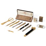 No Reserve - S.T. Dupont / Cartier / Davidoff / Christofle - Smoking and Writing Instruments (14) - 