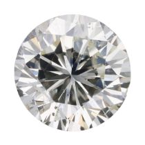 2.38 ct. Round Brilliant HRD certified natural diamond