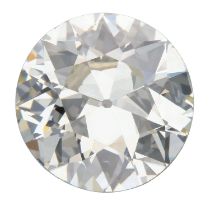 3.30 ct. Old European Brilliant HRD certified natural diamond