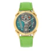 No Reserve - Bulova Accutron Spaceview 14K. - Men's watch - 1961