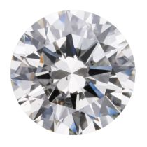 2.25 ct. Round Brilliant HRD certified natural diamond