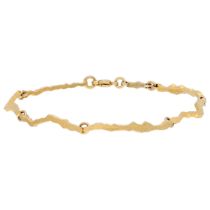 Lapponia 14K Yellow gold link bracelet 