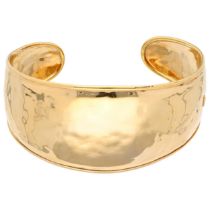18K Yellow gold cuff bracelet