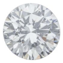 1.53 ct. Round Brilliant HRD certified natural diamond