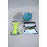 Four Proviz Items to include 1x Long Sleeve Top, Ocean Teal, UK 12, 1x Fleeced Lined Running Beanie,