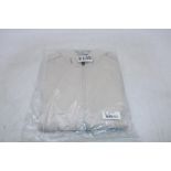 Thomas Maine Interlock Full Zip Sweat Top, Beige, Size M