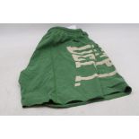 Gallery Dept Logo Shorts, Green, Size L
