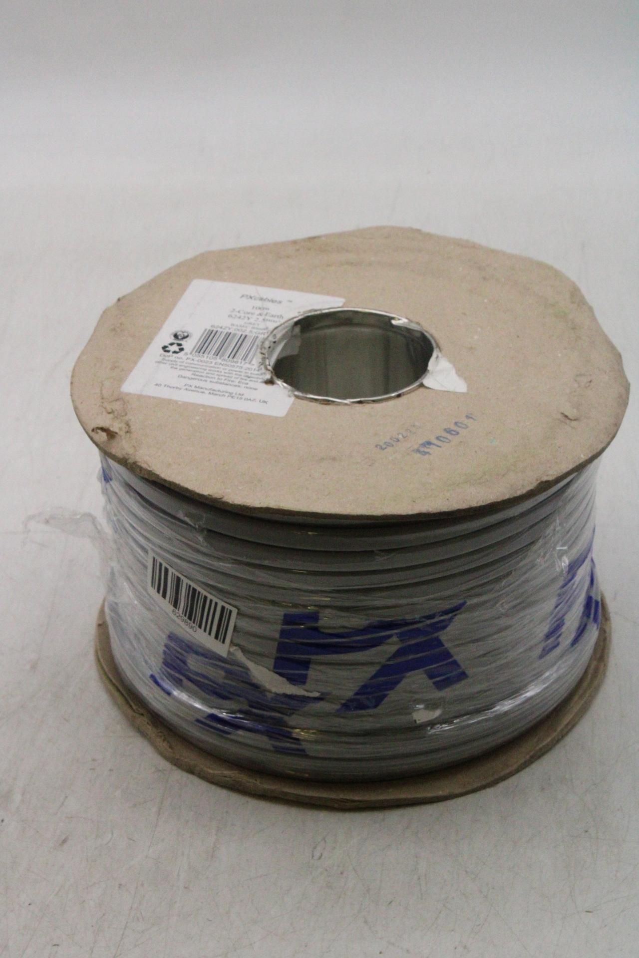 PX Cables 6242Y Twin & Earth Cable, Grey, 100M X 2.5mm²