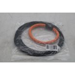 Accuenergy RCT16-1000 Rogowski Coil Flexible Current Transformer, Black/Orange, Size 5M