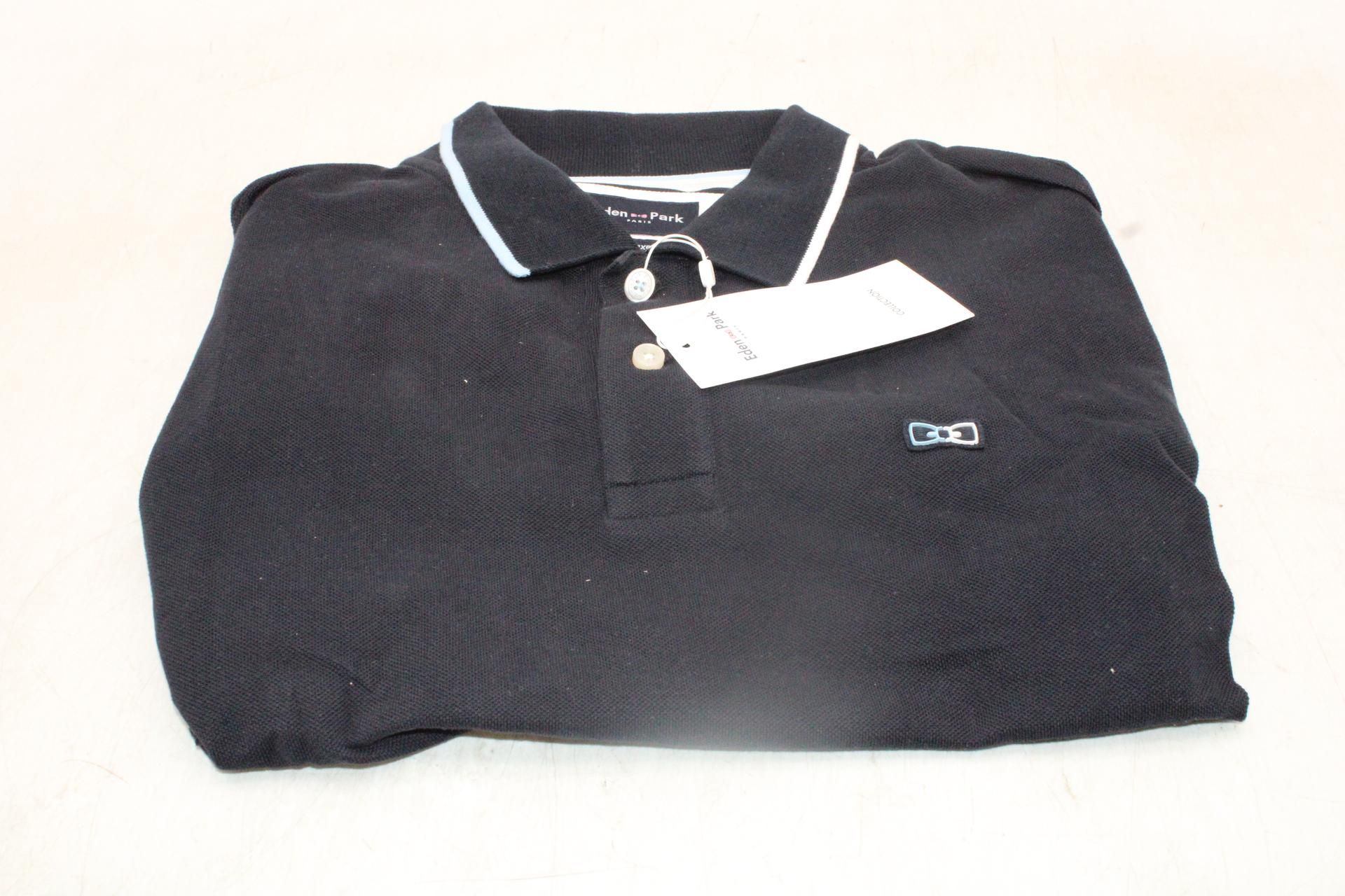 Eden Park Polo Shirt, Marine, Size M