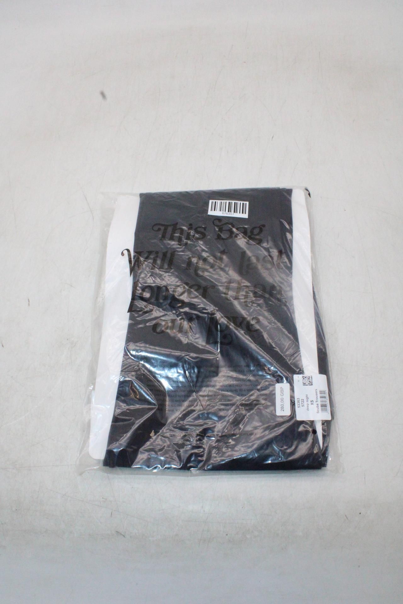 Wolford Scuba Tailor Trousers, Deep Night, Size 36