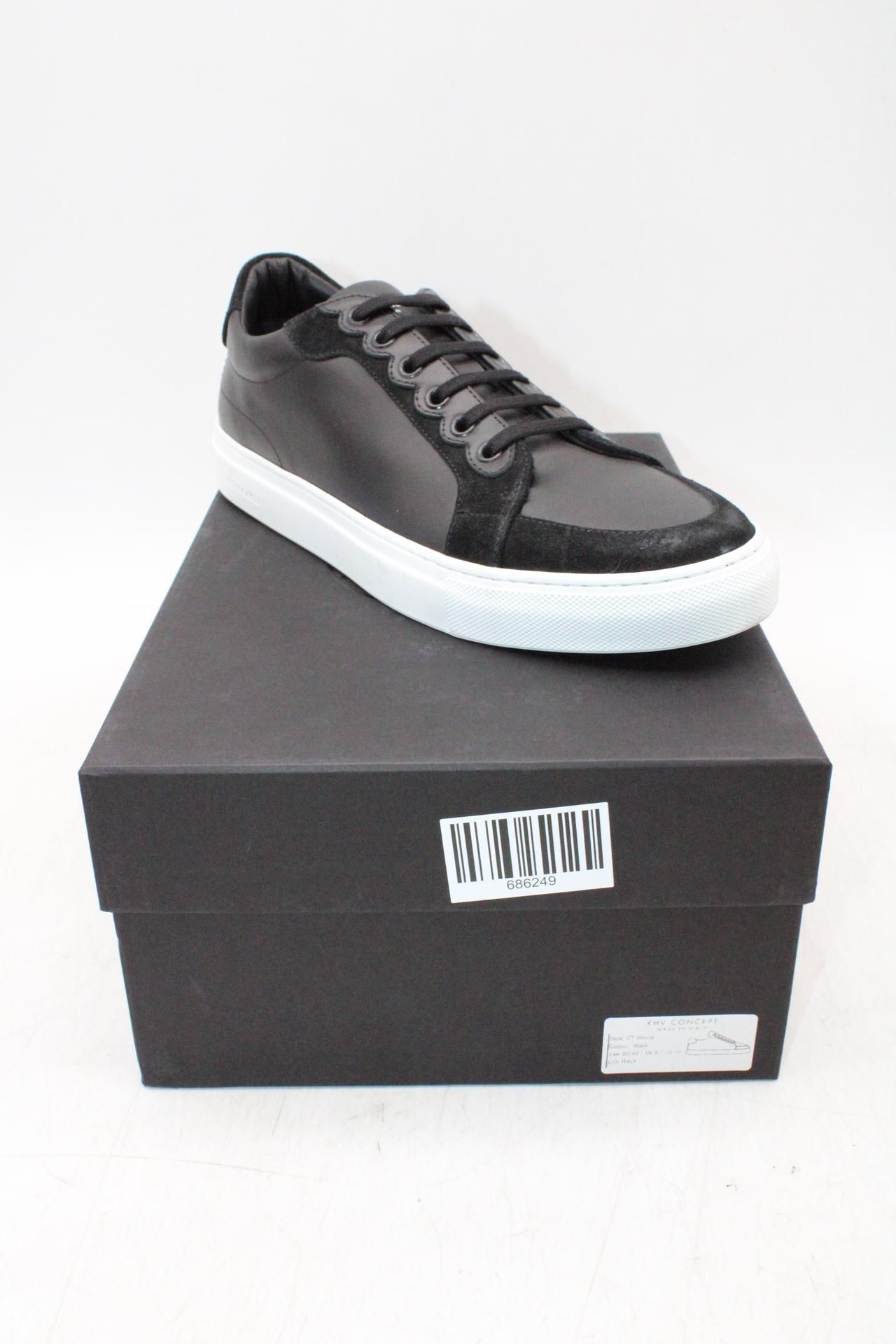 KHV Concept CT World Trainers, Black/White, UK 9