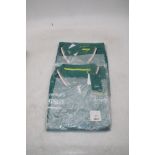 Two Aston Martin Men's F1 2024 Team Polo Shirts to include 1x Size XXL, 1x 3XL, Green