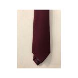 Three Van Buck Wool Ties, Claret