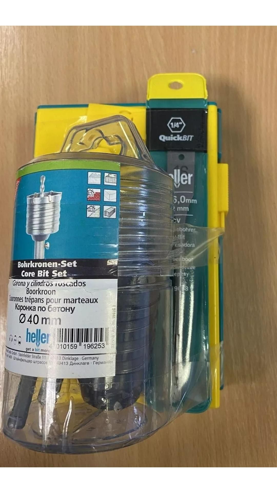 Two Heller Drill Bundle/Core Bit Set