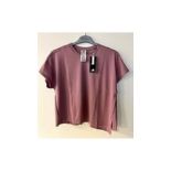 Three Adidas Women's Hiit Qb Tee T-Shirt, Pink, Size L