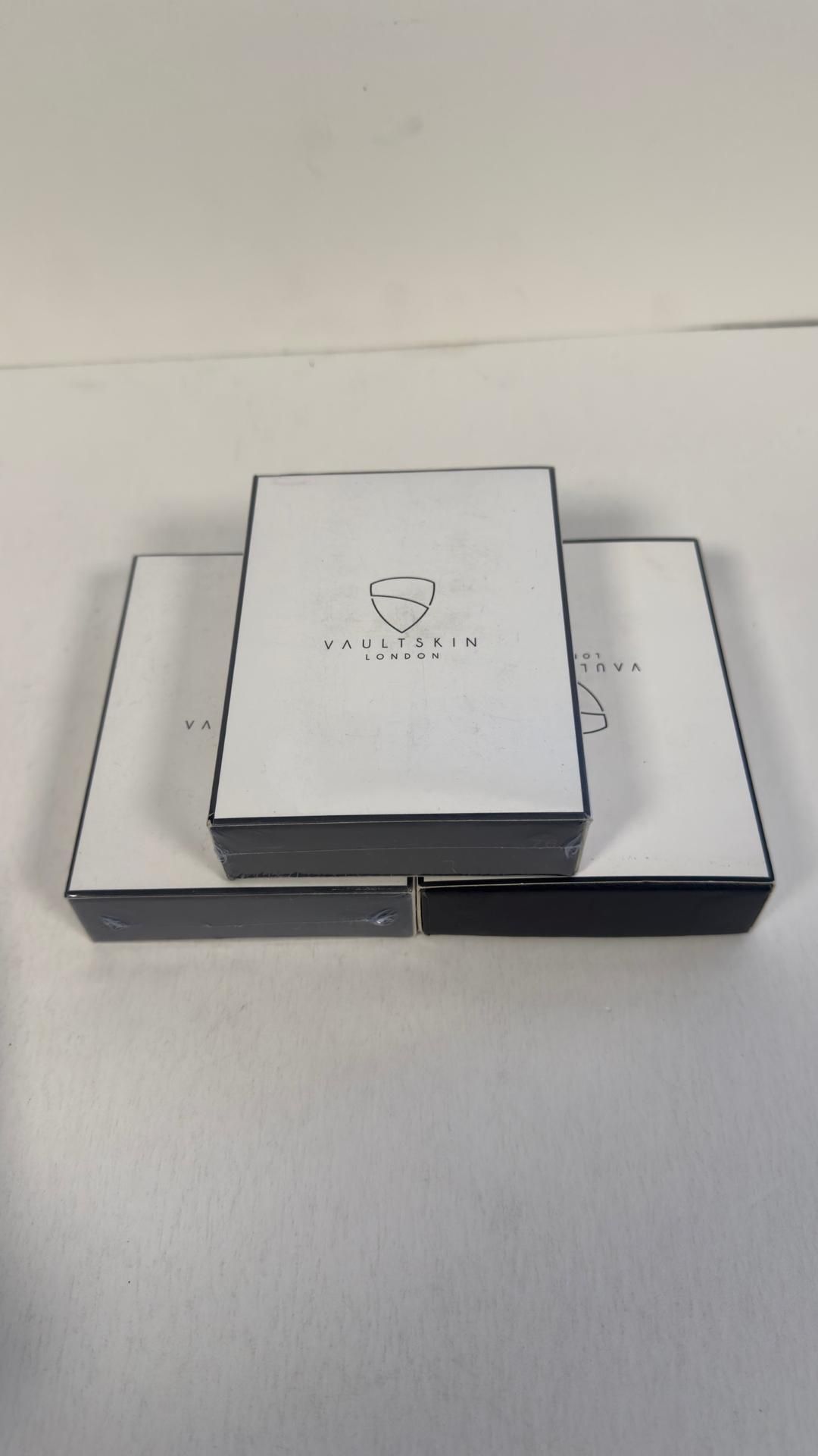 Three Vaultskin Belgravia Women’s Zip Around Small RFID Pouch Wallet, Champagne