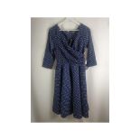 Two Sheen Womens Katherine Swing Dress Navy, Size S/10