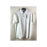 Two Love Brand & Co Men's Pensacola Polo Shirts, White, Size XXL