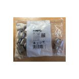 Festo NPQH-Y-Q8-E-P10 Push-in Y-Connector, Pack of 10