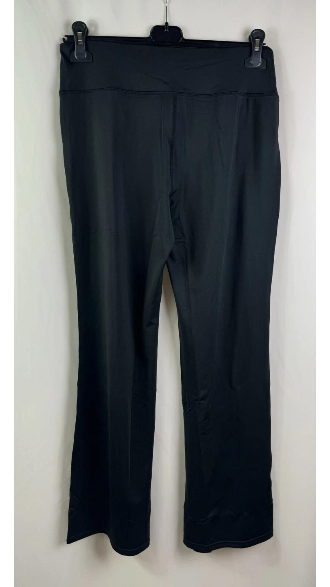 Six Modestly Active London Women's Active Fit Trousers, Black/White, Large