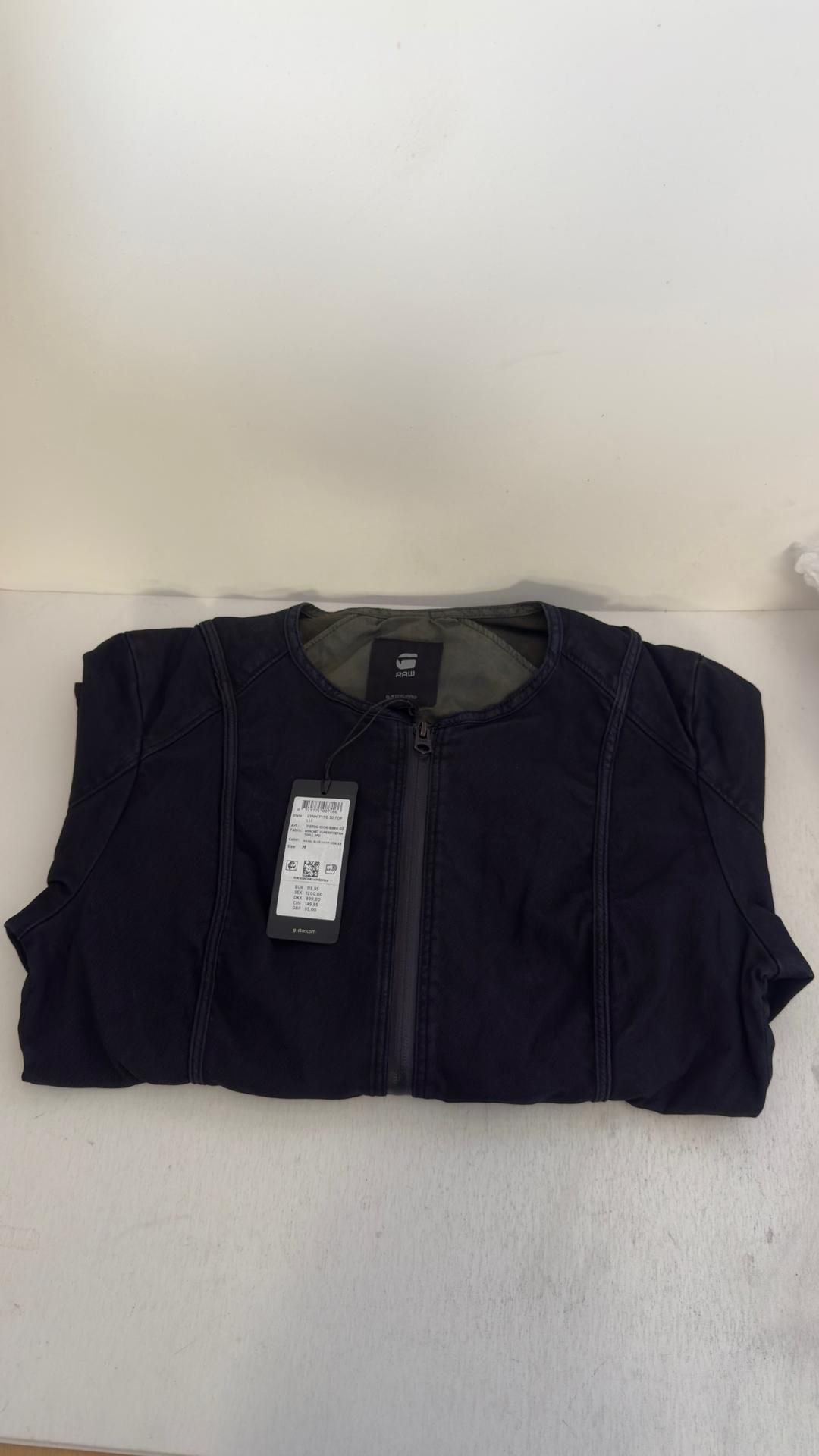 G-Star RAW Women's Lynn Type 30 Super Slim Shirt, Naval Blue Shiny Cobler, Size M