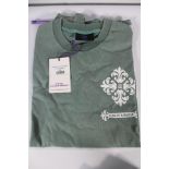 Banlieue Notre Temps Long-Sleeve T-Shirt, Washed Glacier Blue, XL