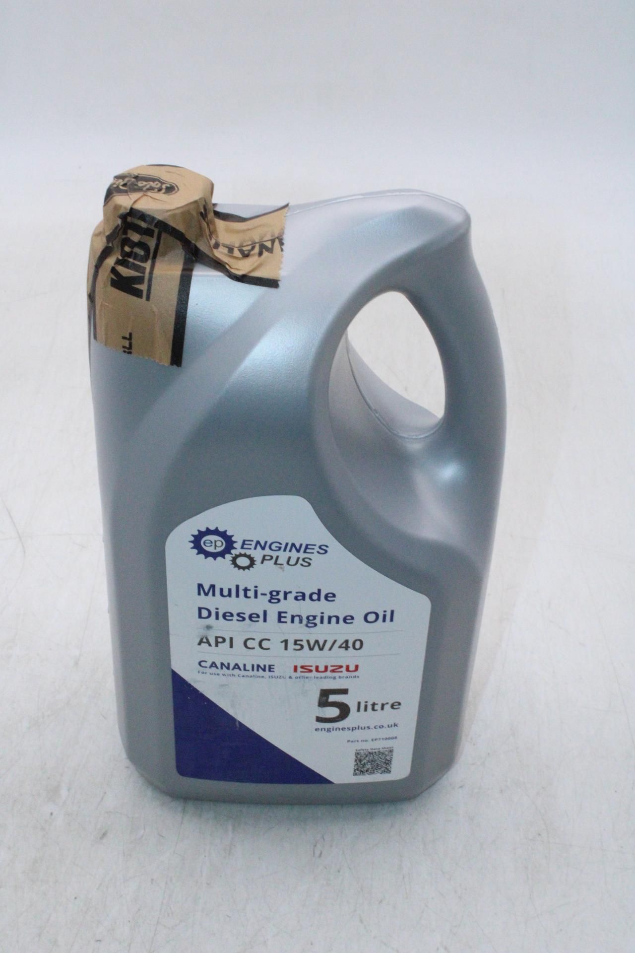 Two Engines Plus Multi Grade Diesel Engine Oil API CC 15W/40, 5 L of Bottle