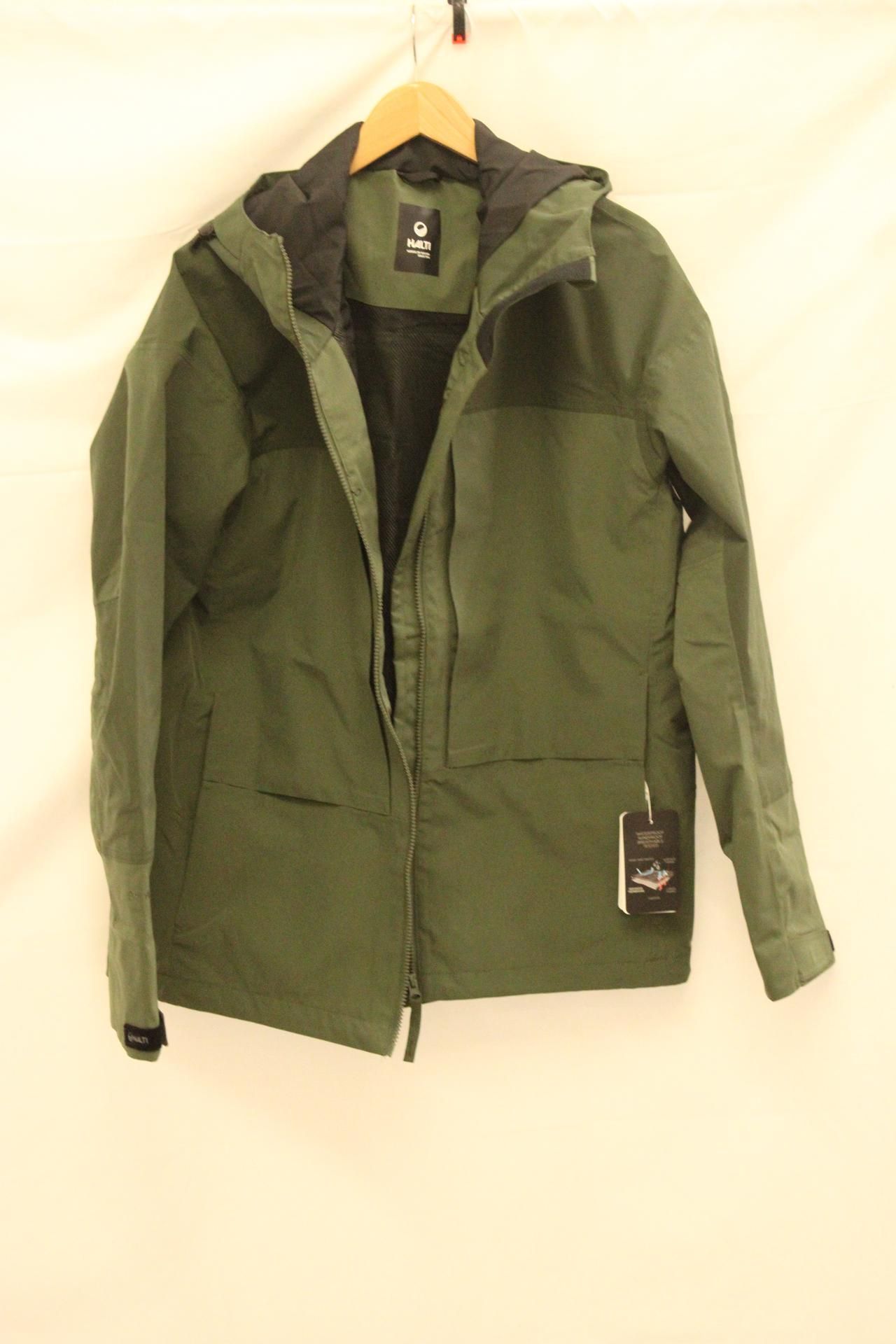 Halti Hiker M II DX Waterproof Jacket, Thyme Green, Size XXL