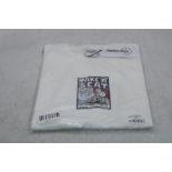 Polar Skate Fall 2025 Take A Seat Print T-Shirt, White, Size M