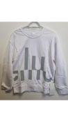 Lululemon Women's Perfectly Oversized Crew Neck Jumper, White, UK 4